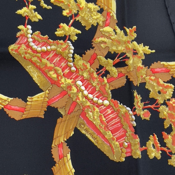 NWT Vintage Hermes Scarf "Le Sacre du Printemps" - Picture 6 of 10